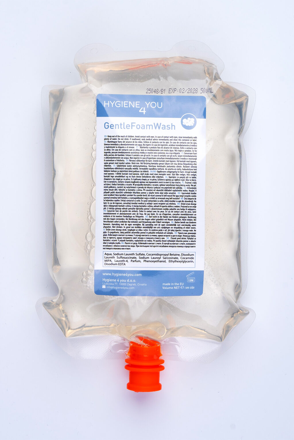 gentle foamwash 500ml refill