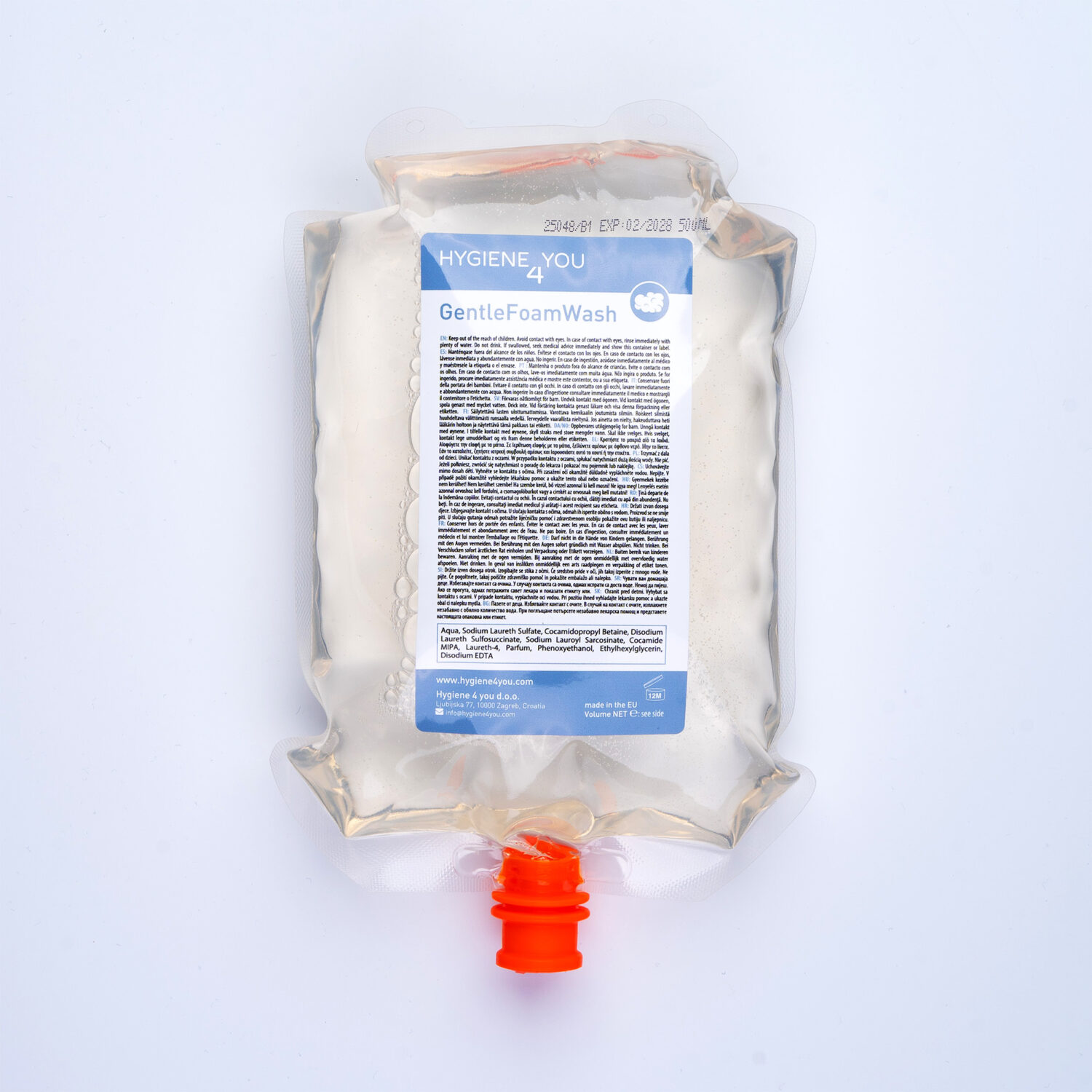 gentle foamwash 500ml refill