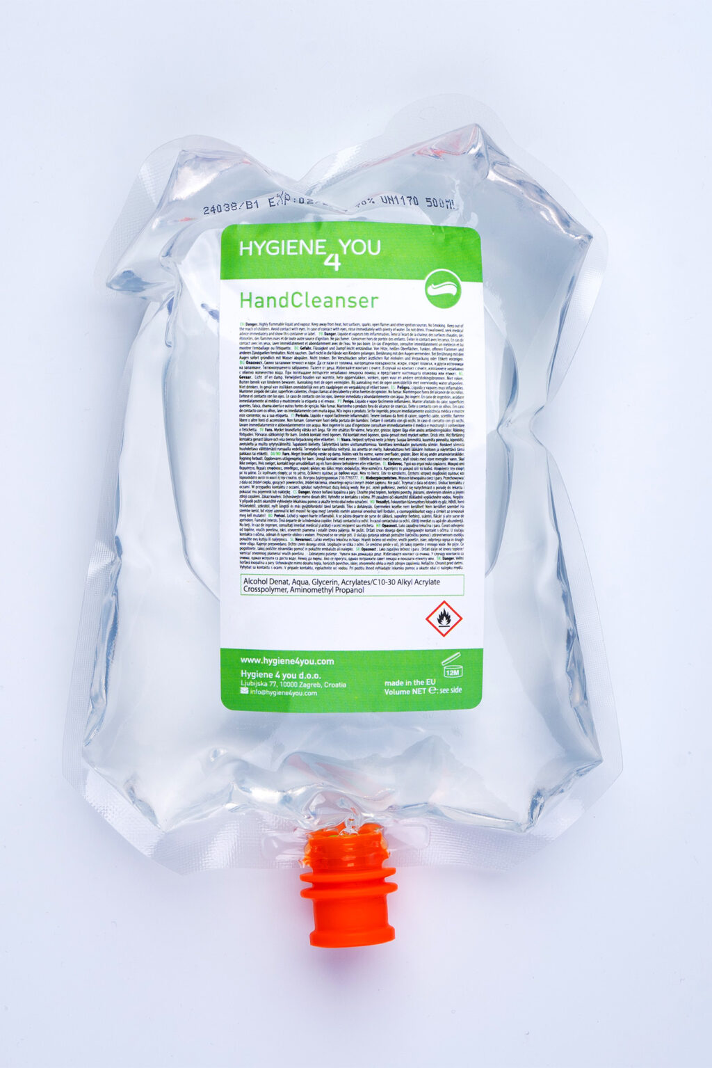 hand cleanser 500ml refill