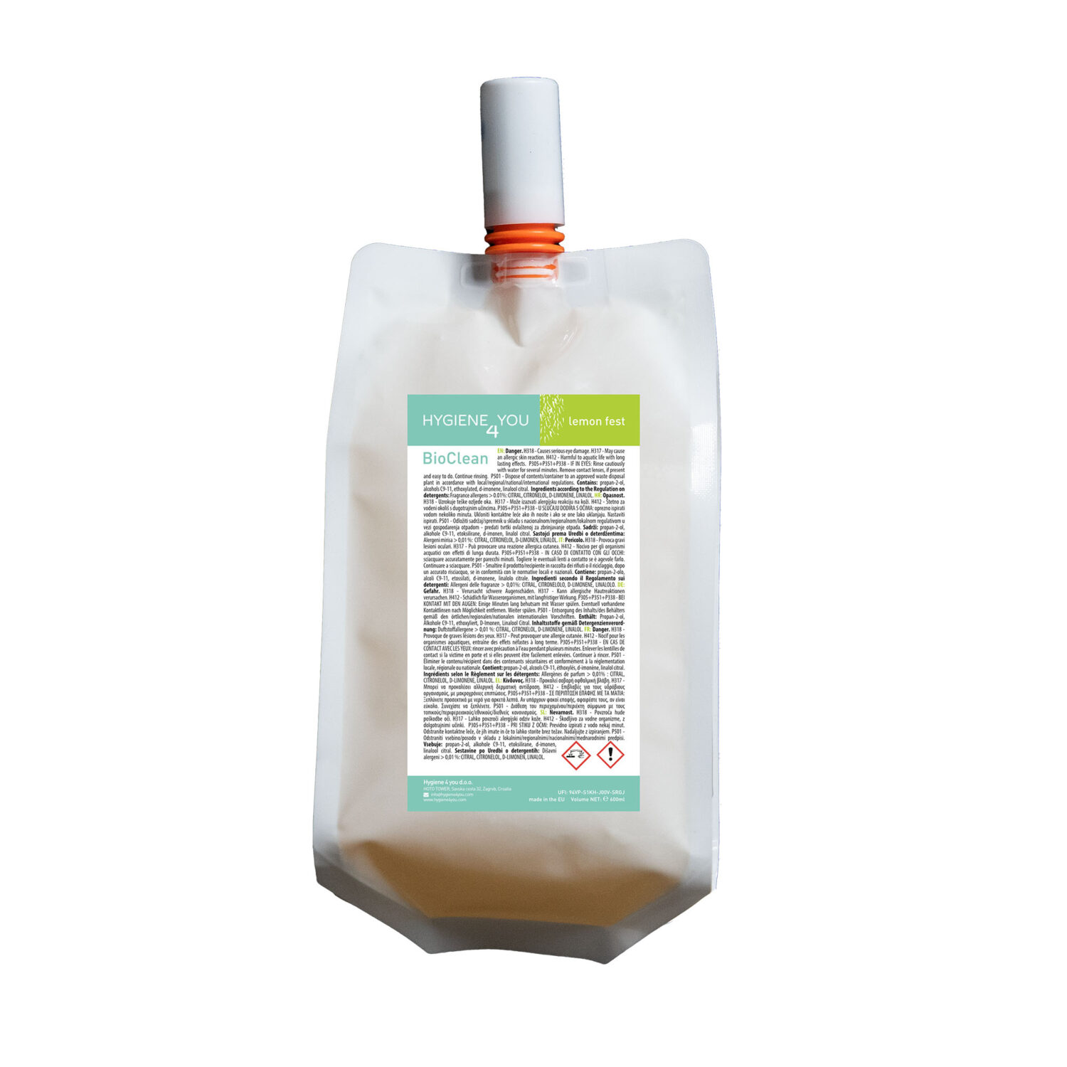 lemon fest fresh2clean bioclean refill