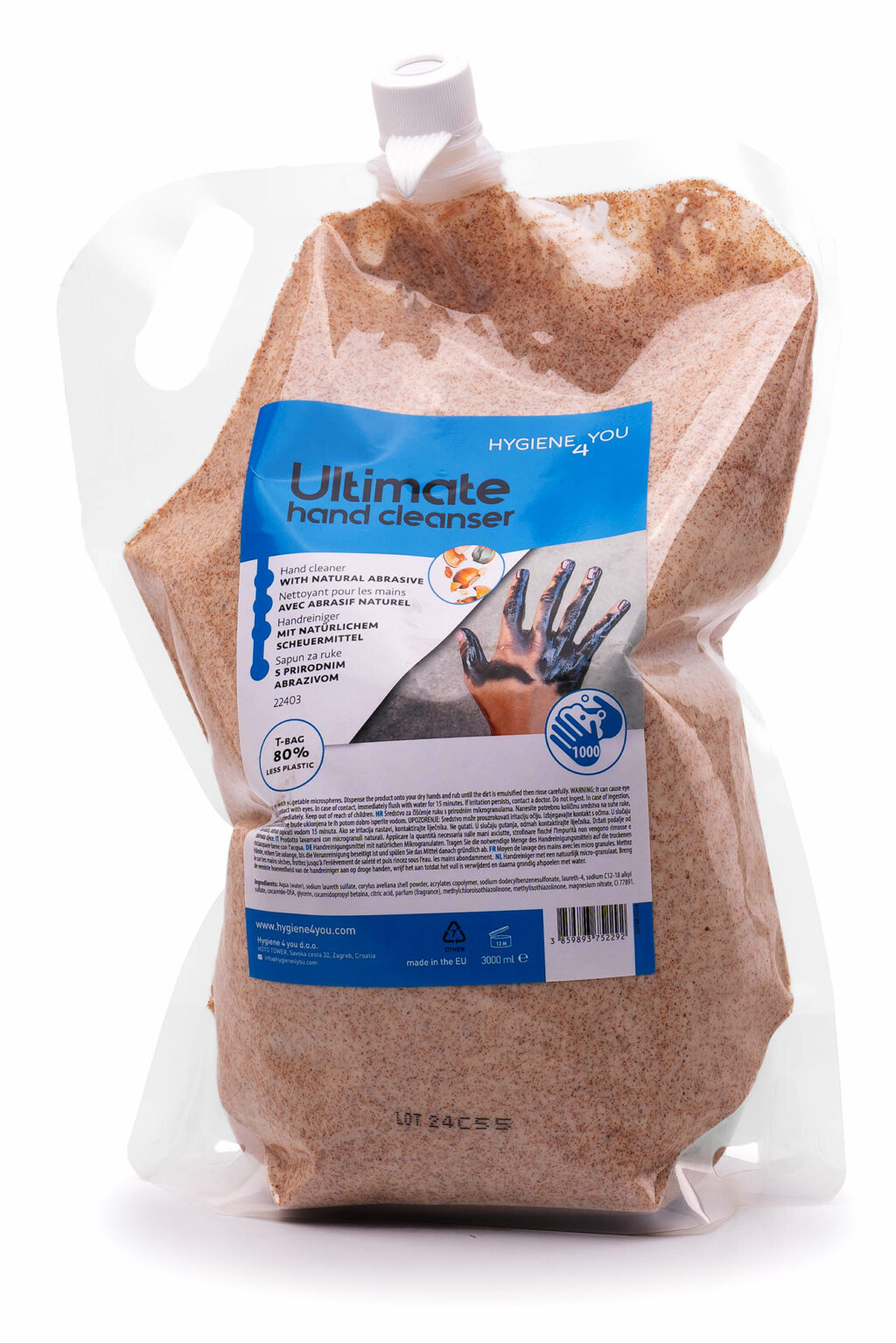 industrial ultimate handcleanser bag