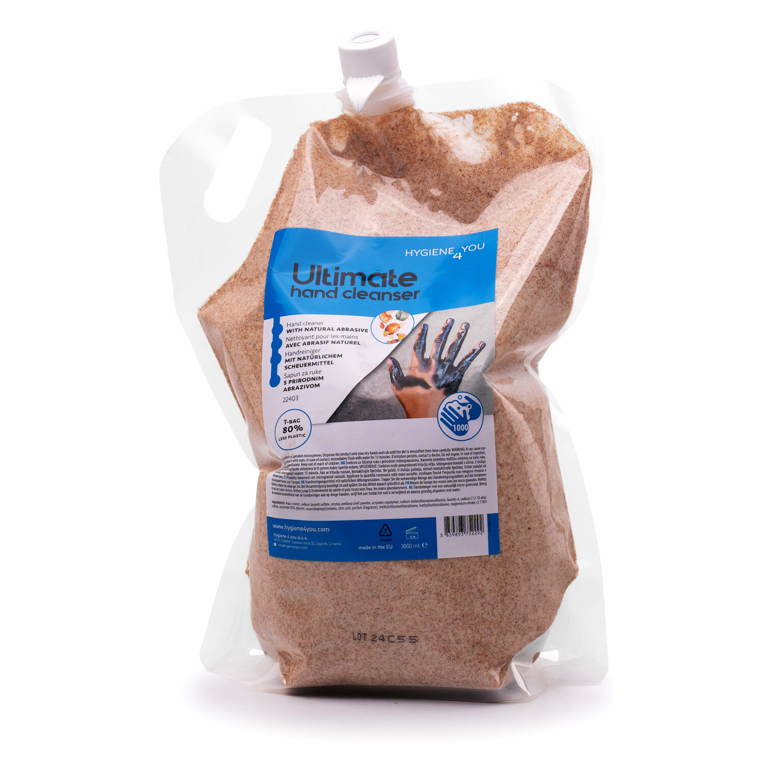 industrial ultimate handcleanser bag