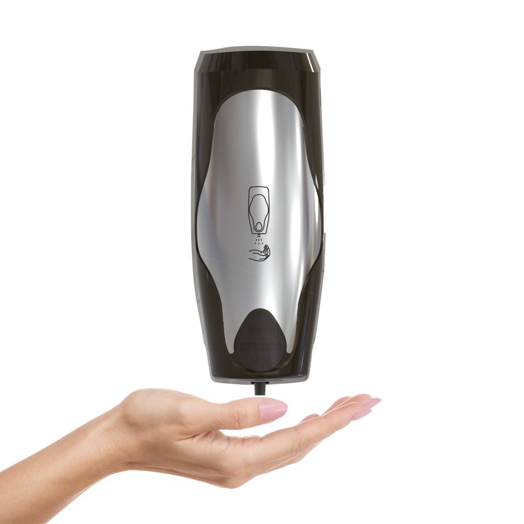 shake aerosol hygiene system dispenser
